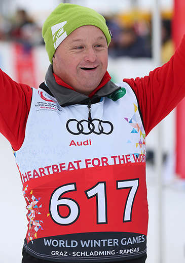 Special Olympics World Winter Games Athlet (Foto)