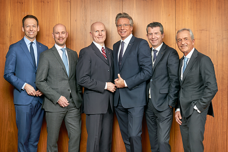 Andreas Brandstetter, Erik Leyers, Alexander Bockelmann, Wolfgang Kindl, Kurt Svoboda, Klaus Pekarek (Foto)