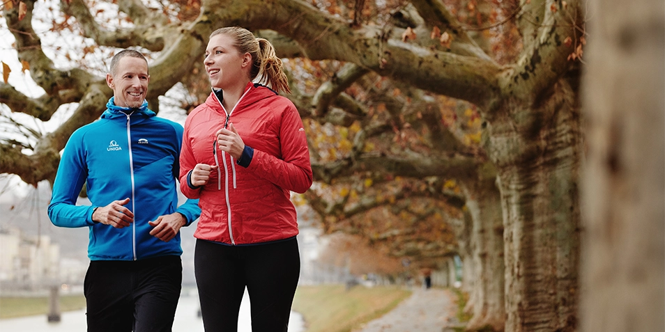 2 Personen beim Joggen (Foto)