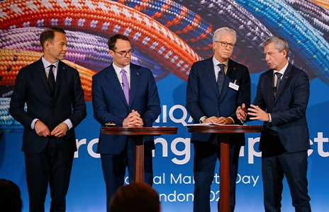 Präsentation der neuen Strategie (Foto)